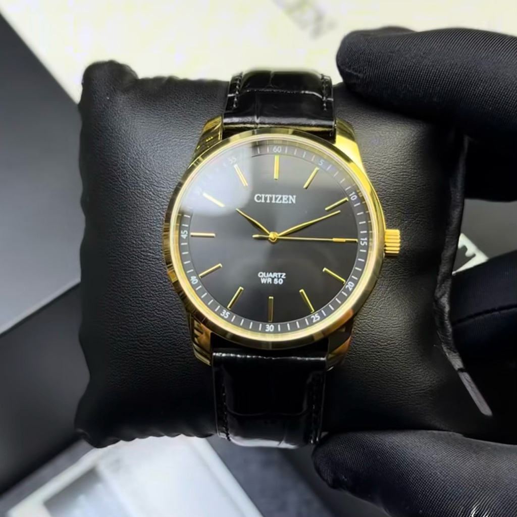 Đồng hồ nam dây da Citizen Quartz BH5002-02E