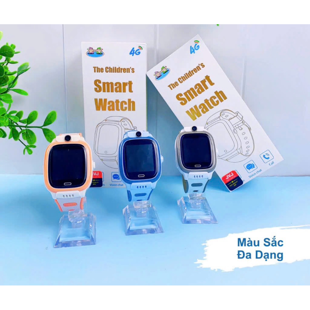 Đồng hồ thông minh trẻ em JVJ Y66 chính hãng. Giám sát định vị lắp sim nghe gọi video call