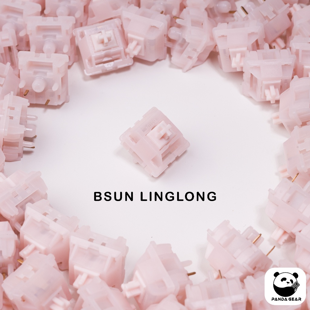 Switch BSUN LingLong silent linear 53g prelubed công tắc bàn phím cơ BSUN LingLong