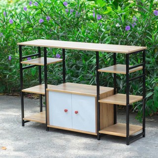 Kệ Lò Vi Sóng, Kệ Nhà Bếp Có Tủ Đa Năng Kệ Nhà Bếp Có Tủ Đa Năng Đôi Cao Cấp