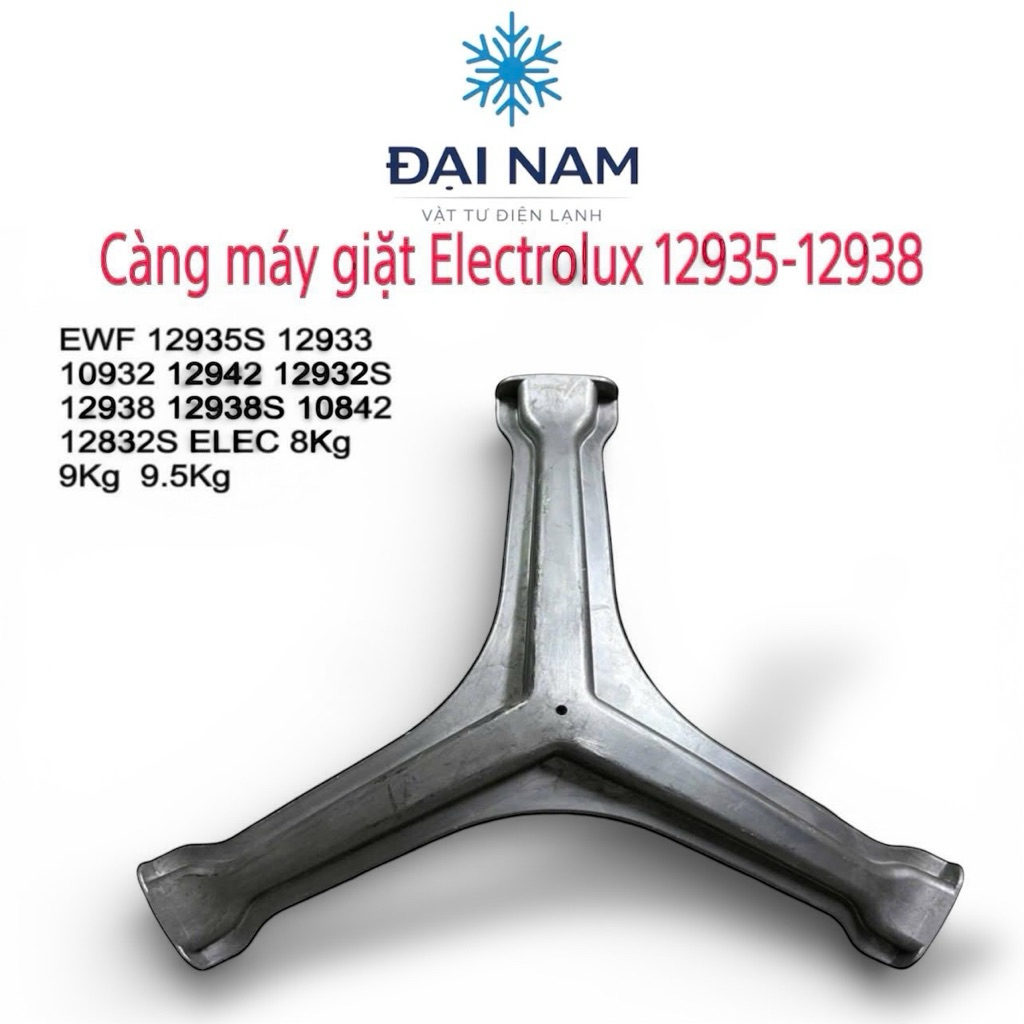 [ Tặng 3 ốc  ] Càng máy giặt Electrolux 12935-12938 8kg-9,5kg / Chảng ba máy giặt cửa ngang Electrol