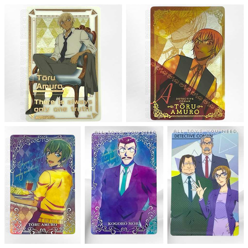 Card nhân phẩm Conan / Card metal Conan / Thẻ nhân phẩm Conan