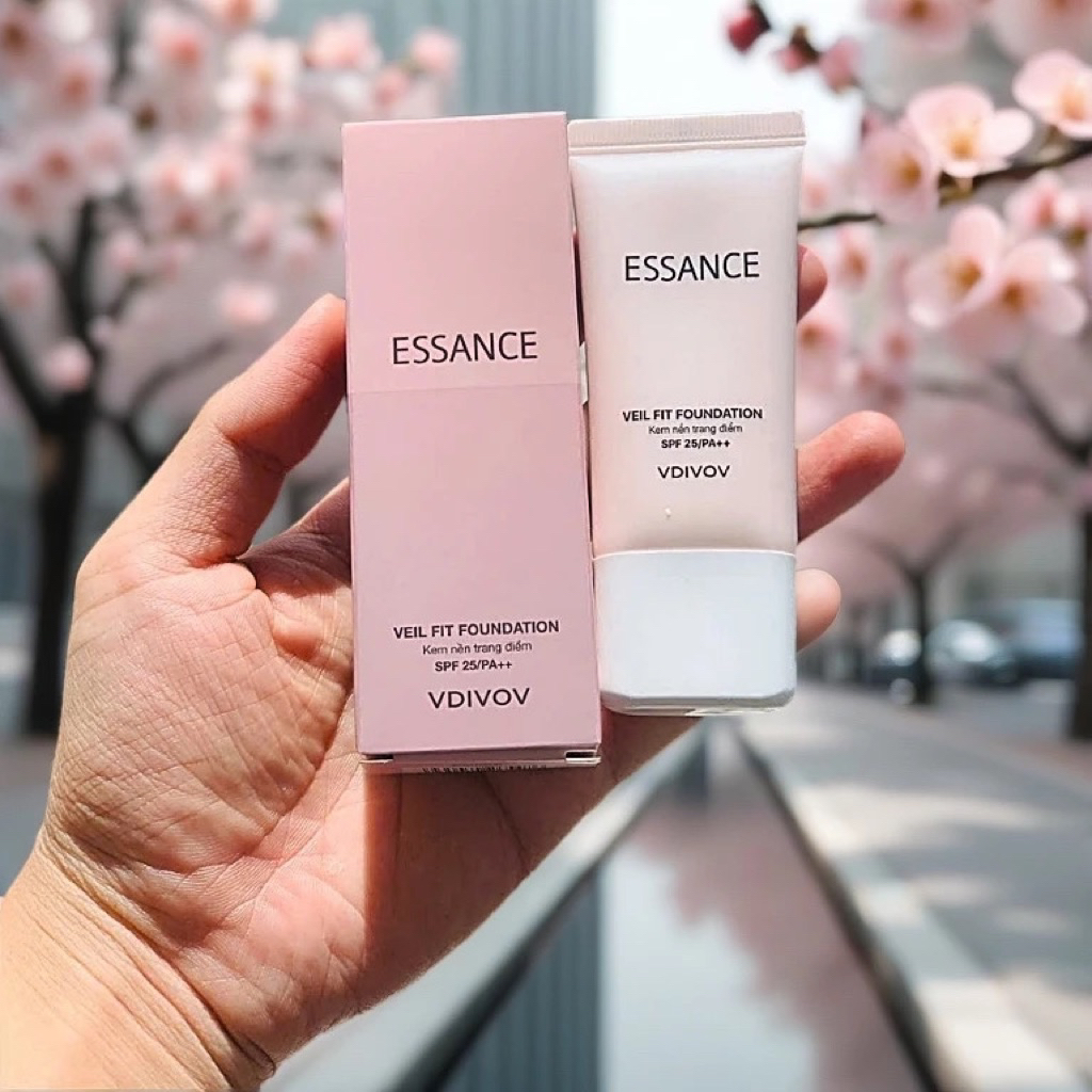 [Essance] Kem Nền Trang Điểm Essance SPF25 PA++ Vdivov Veil Fit Foundation 30ml số 23 Hàn Quốc