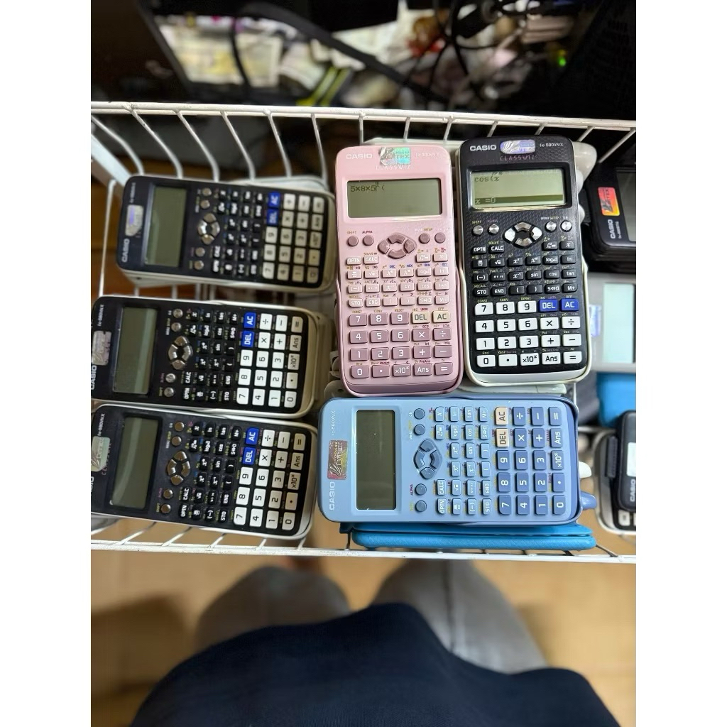 [ Xả hàng máy cũ gía rẻ ] Máy fx570-580vnx zin, cũ hàng vẫn còn sử  dụng bình thường