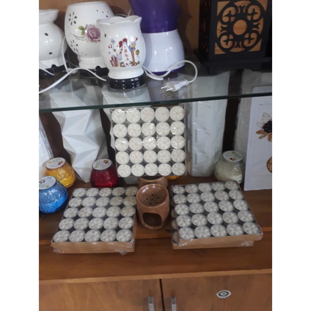 Hộp nến Tealight không khói (50 viên) - 2 giờ/1 viên