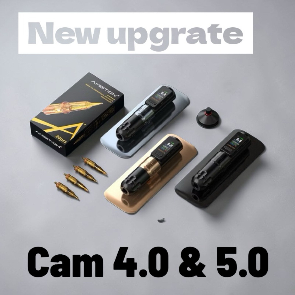 Ambition pen soldier max máy xăm không dây máy xăm ambition