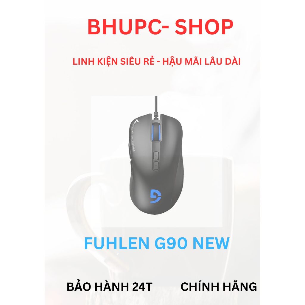 CHUỘT GAMING FUHLEN G90 – BLACK