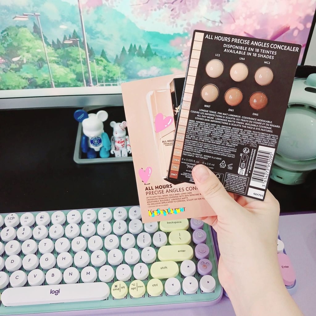 [ Sample 6 * 0.6ml ] Kem che khuyết điểm Aell Hours Precise Angles Concealer