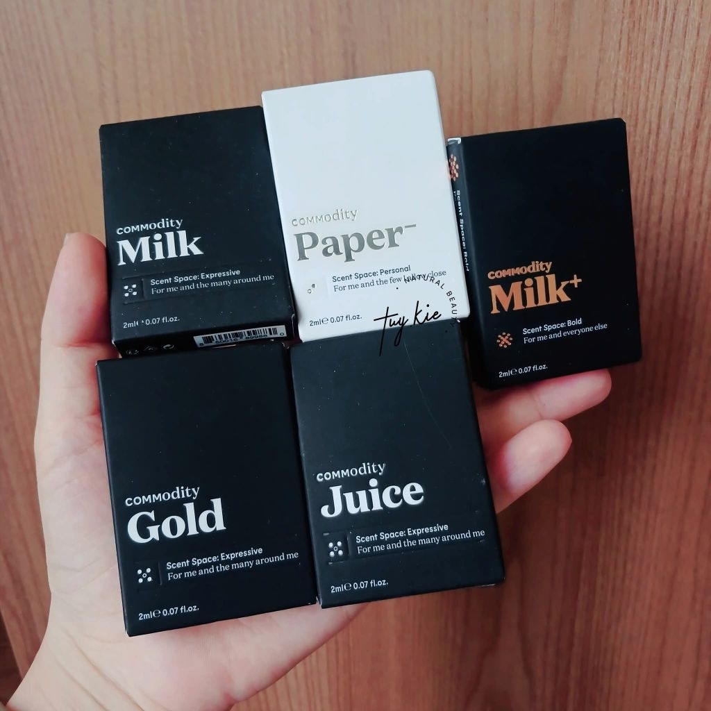 [ Vial 2ml ] Mẫu Thử Nước Hoa Commodity Gold/ Milk/ Paper/ Juice/ Milk+