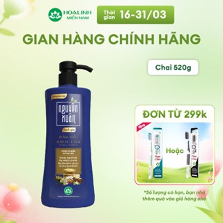 Dầu gội Dược liệu Nguyên Xuân Sạch Gàu 470g - Tặng thêm 50g giá không đổi