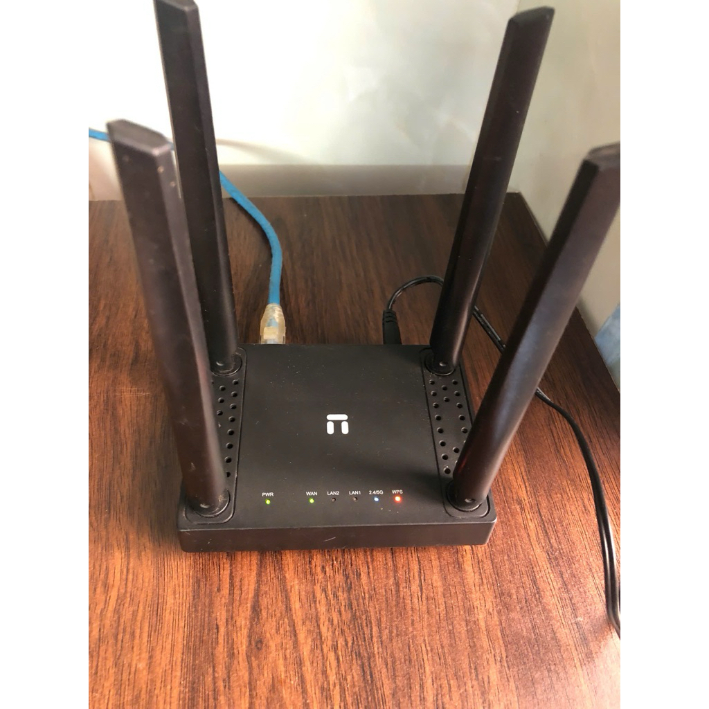 (Hàng đã sử dụng) Router wifi Netis N5VN AC1200 băng tầng kép 2.4&5G, kèm cục nguồn
