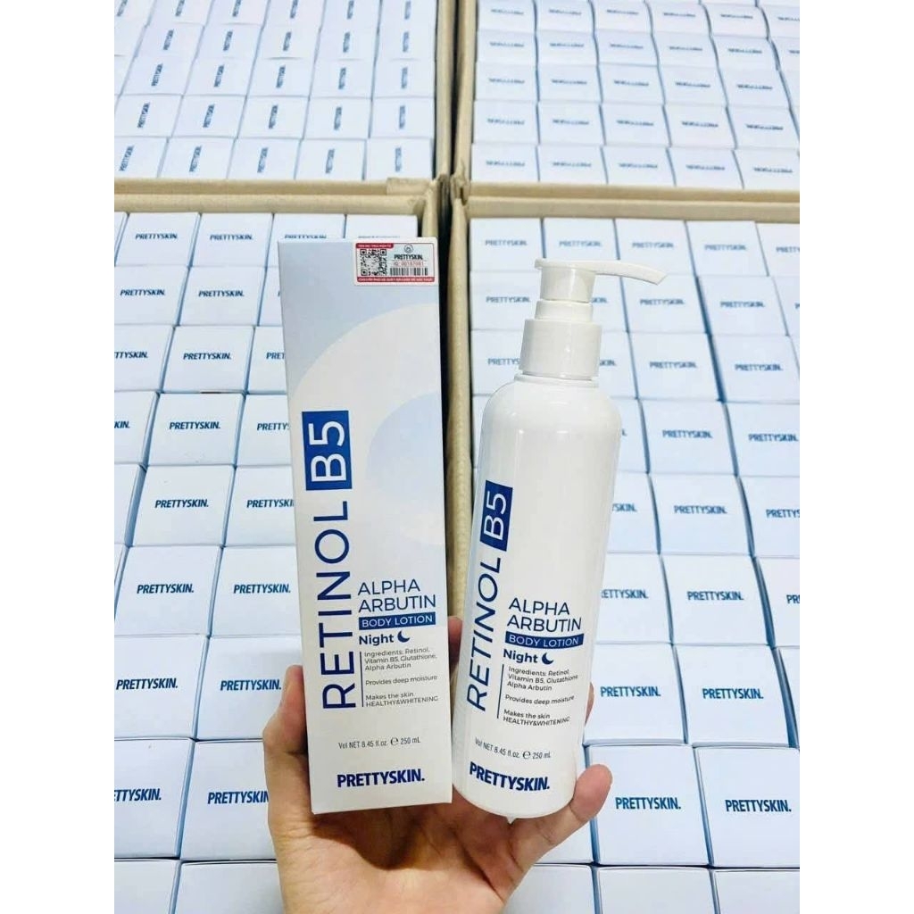 Kem Dưỡng Body Ban Đêm Retinol B5 250ml