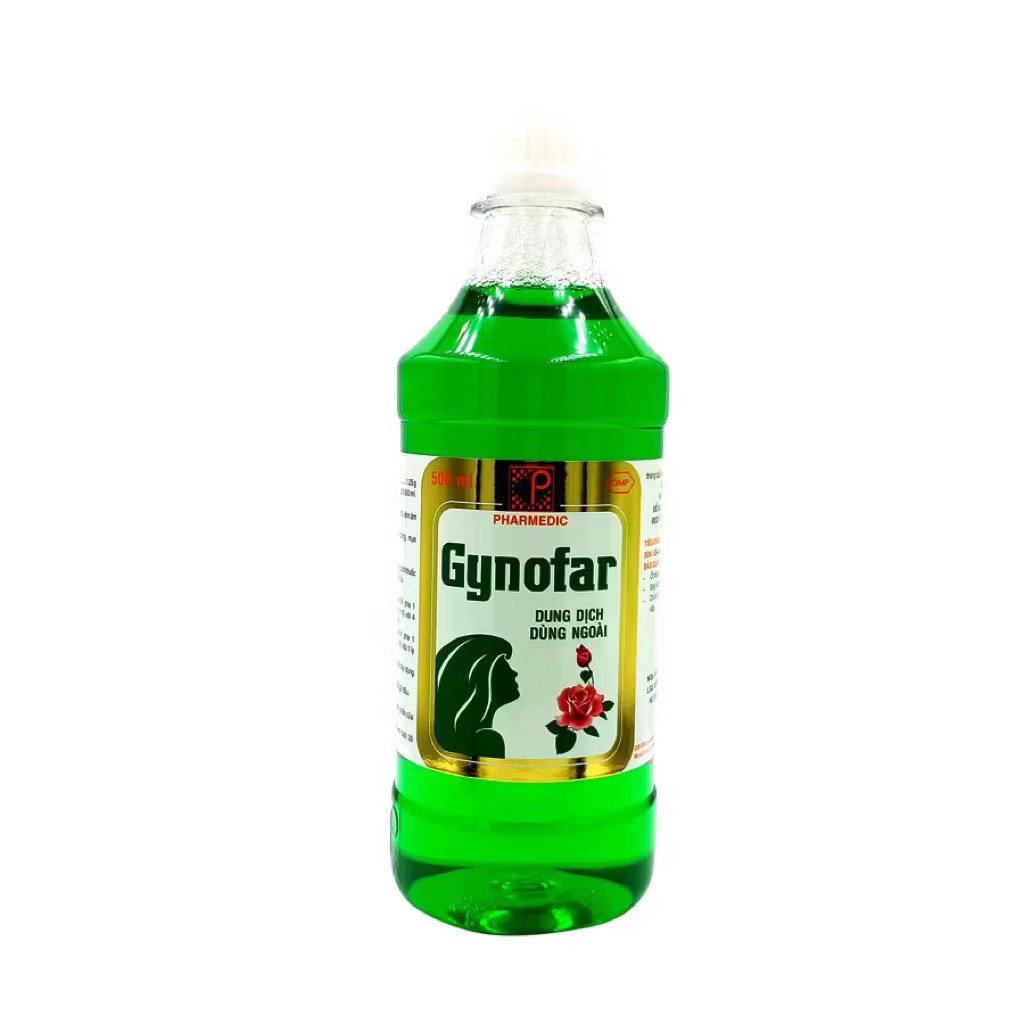 Dung Dịch vệ sinh phụ nữ GYNOFAR(chai 500ml)