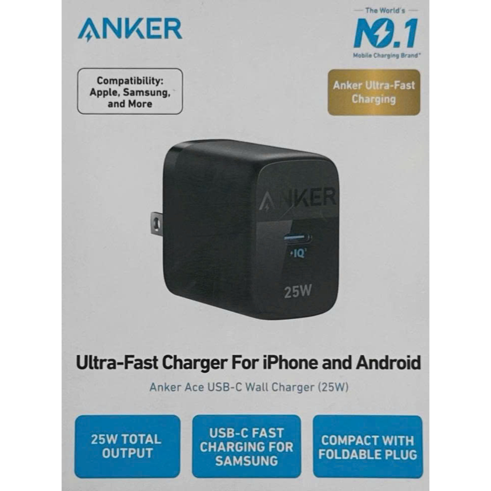 Anker 312 Charger Ace 2 25W USB‑C Wall Charger