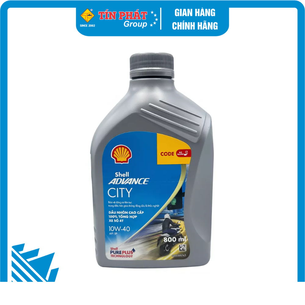 SE.N12.1 Shell Advance City 10W-40 (0.8L)