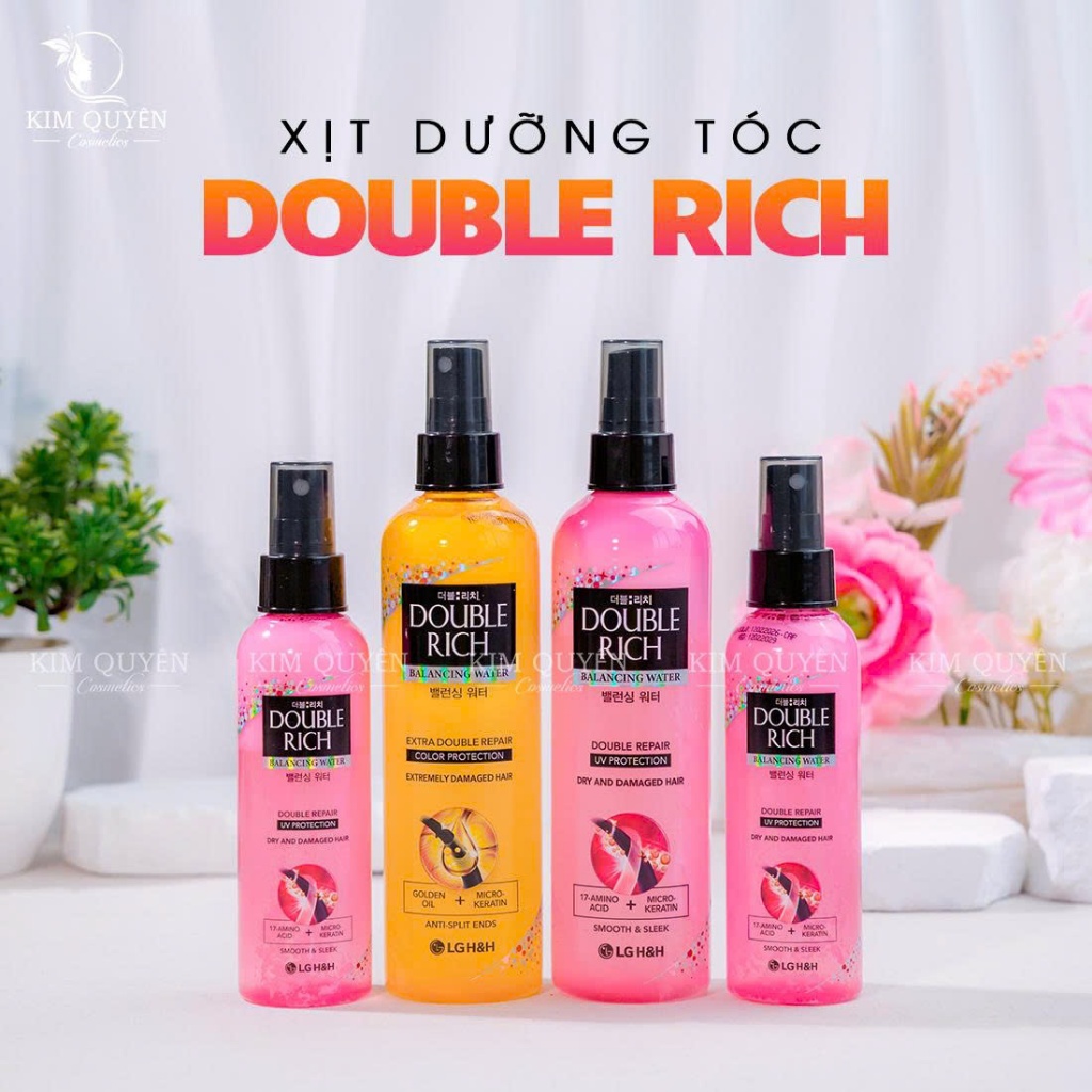 Nước Dưỡng Tóc Double Rich Chuyên Sâu Balancing Water Double Repair