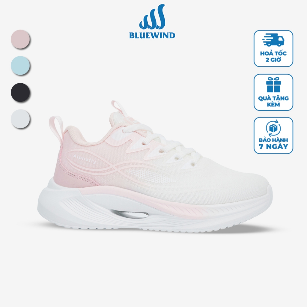 Giày Thể Thao Nữ Bluewind Alphafly Vải Lưới Thoáng Khí, Êm Chân Phù Hợp Mọi Phong Cách 68903