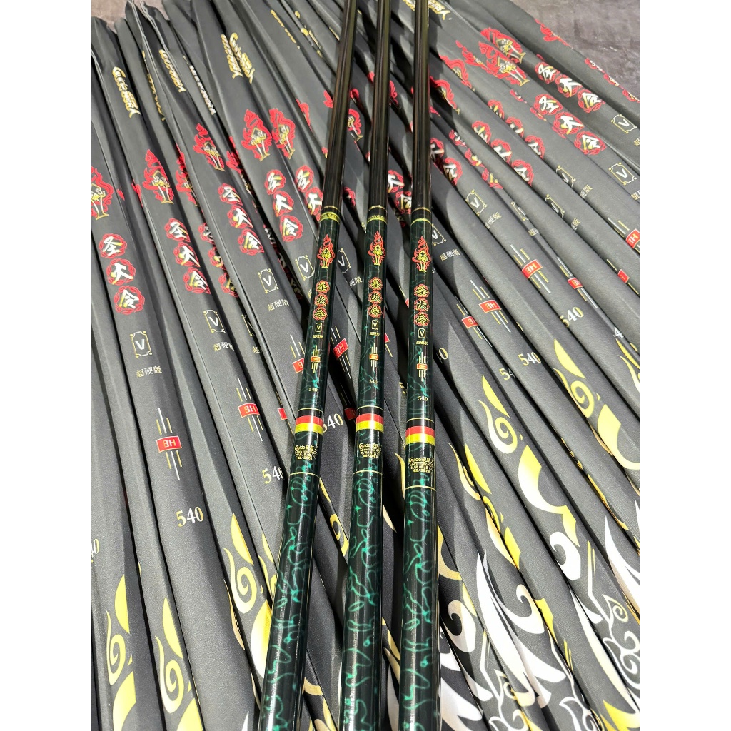 Cần Thánh Hoả Lệnh 8H TH5 3m6-4m5-5m4-6m3-7m2 ( tặng ngọn phụ ) Đồ Câu Đăng Anh