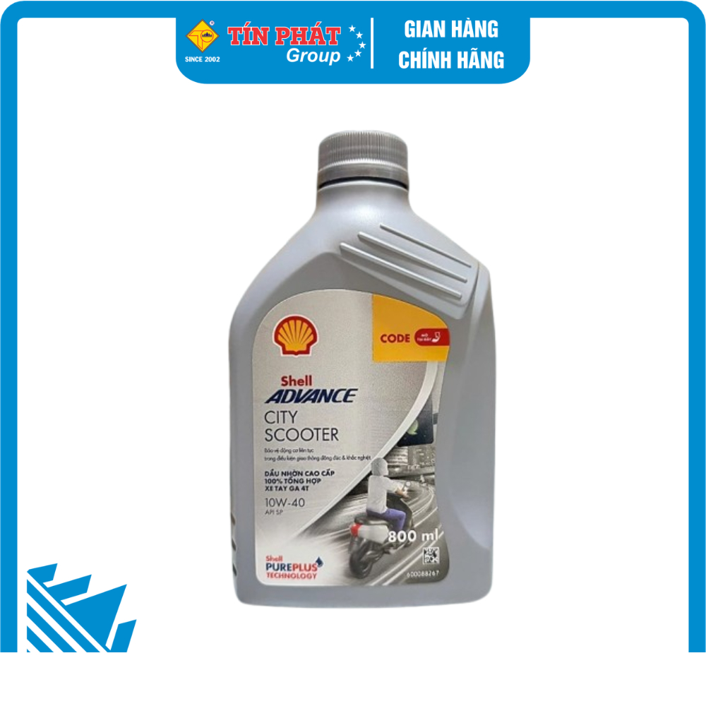 SE.N12.3 Shell Advance City Scooter (0.8L) 10W-40