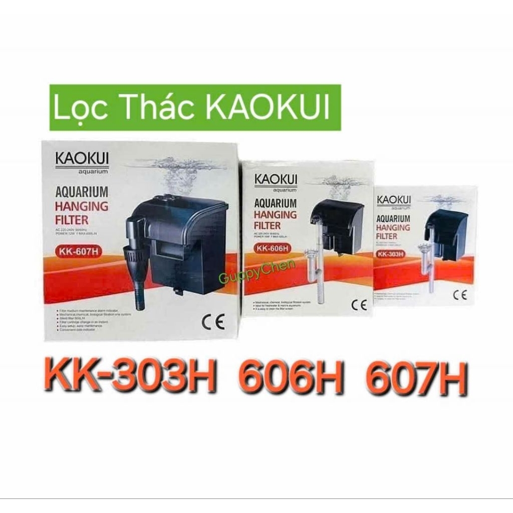 Lọc Thác Kaokui KK-303H-606H-607H Dùng Cho Hồ Cá Thủy Sinh