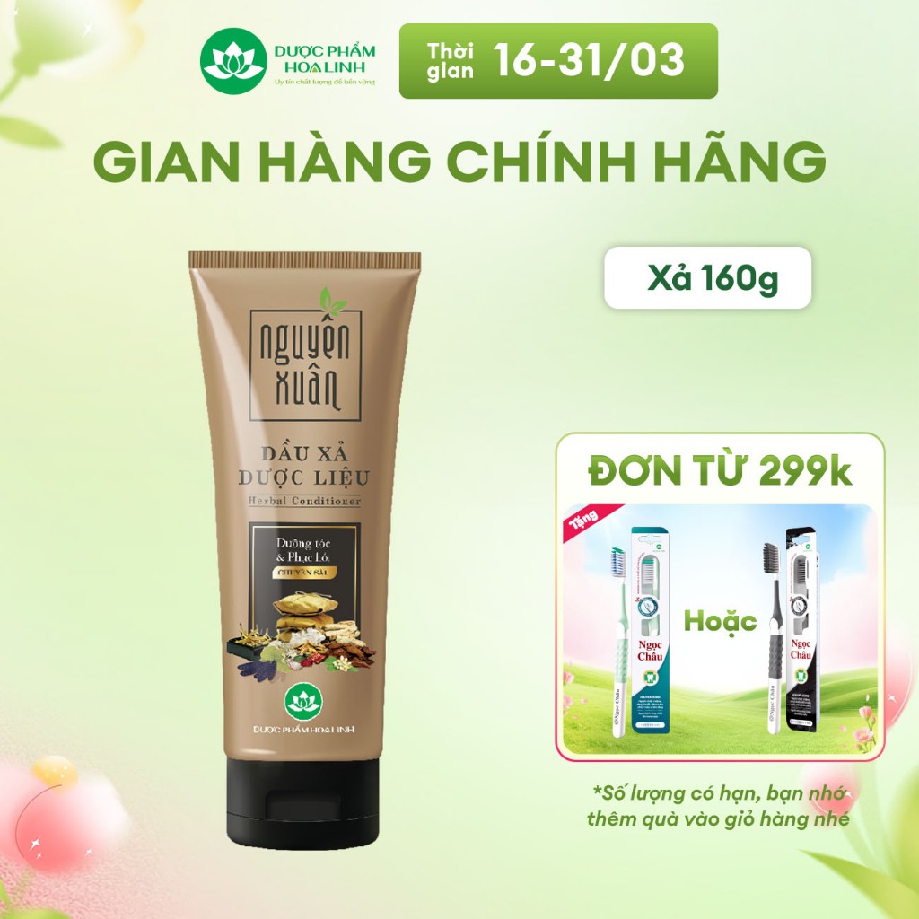 Dầu xả dược liệu Nguyên Xuân 160g