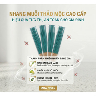 [RẺ VÔ ĐỊCH ] Combo 5 gói hương diệt muỗi loại tốt