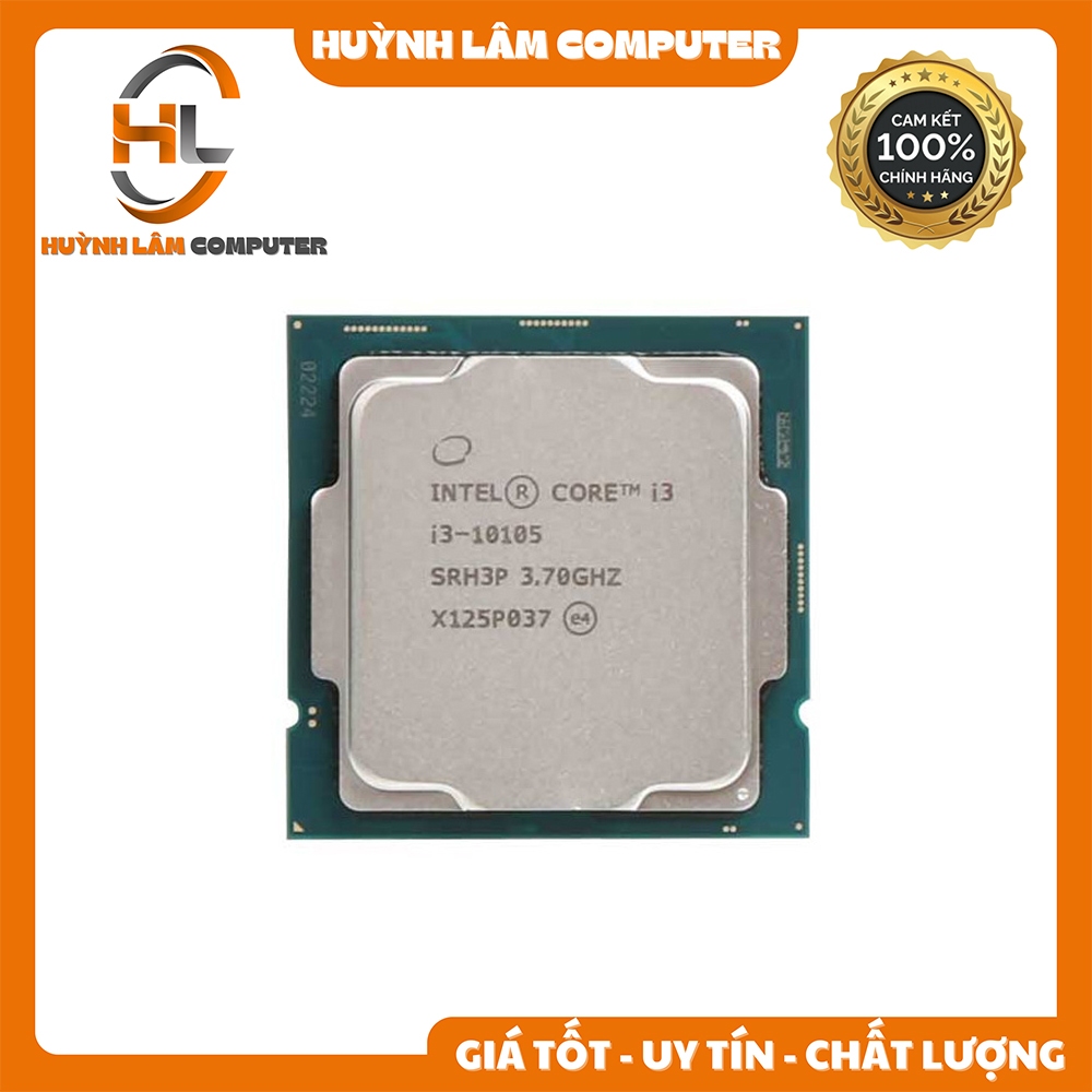 CPU Intel Core i3 10105 Tray (Socket 1200/ 4 Cores/ 8 Threads) - Không Fan