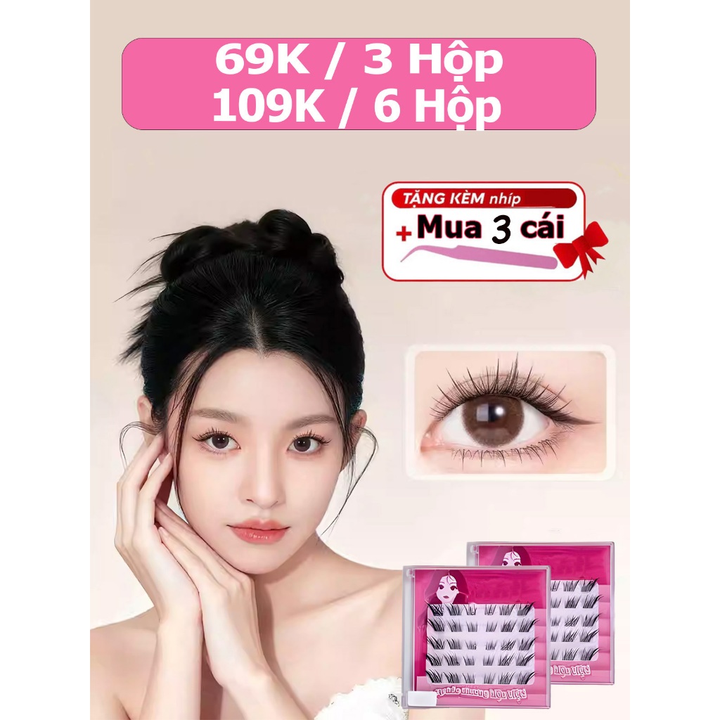 [109k/6 Hộp] Lookme Star - Lông Mi Giả Sẵn Keo ( Tặng 1 nhíp / đơn hàng từ 3 hộp mi ) | BigBuy360 - bigbuy360.vn