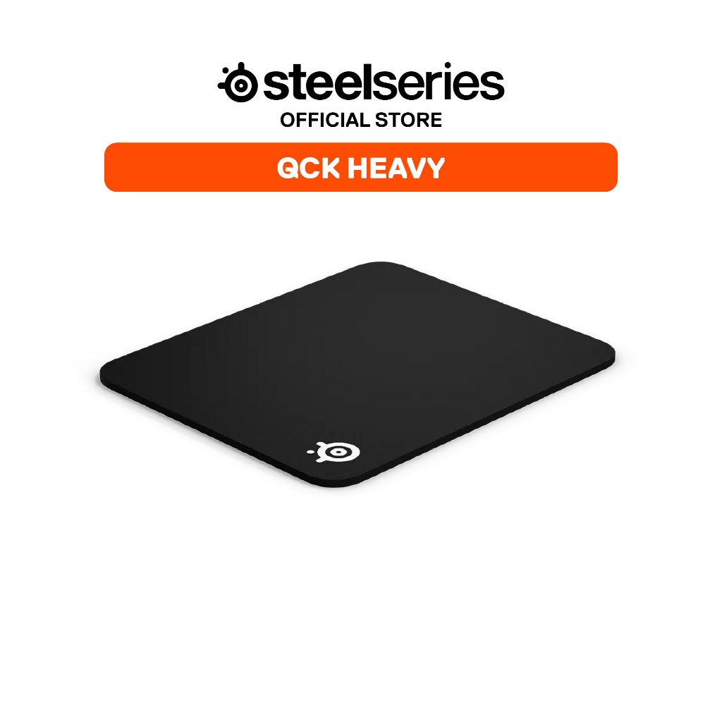 Lót chuột gaming SteelSeries QcK Heavy dày 4-6mm chất liệu vải dệt chống trơn trượt chuẩn gaming