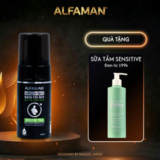 Bọt Vệ Sinh Nam Alfaman Intimate Wash For Men Giúp Làm Sạch, Khử Mùi, Khô Thoáng, Ngăn Nấm Ngứa Lưu Hương Lọ 100ml