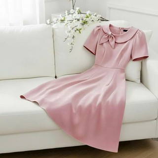 Đầm phối công sở cao cấp có túi