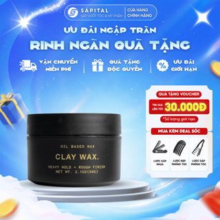 [BẢN MỚI] Sáp vuốt tóc Rusty Lab Clay Wax - Giữ nếp tới 12h, Phù hợp mọi chất tóc,Dễ dàng chỉnh form