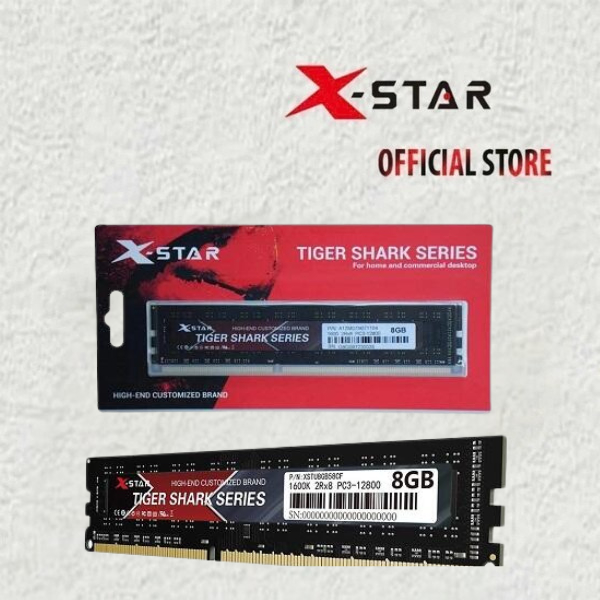 RAM XSTAR 8GB BUS 1600MHZ DDR3 - NÂNG CẤP MÁY TÍNH CHẠY MƯỢT