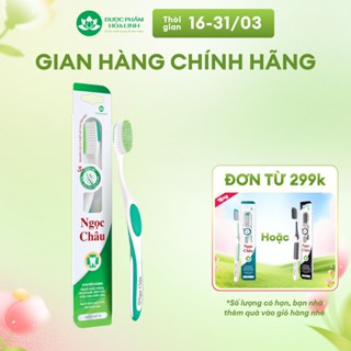 Bàn chải đánh răng Ngọc Châu Siêu Mềm