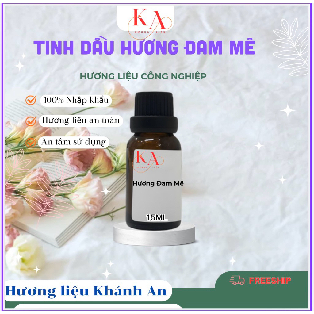 Tinh dầu Comely Fragrance (Hương Đam Mê) 15ml – Hương Liệu Công Nghiệp Dùng Cho Mỹ Phẩm, Nến Thơm, T