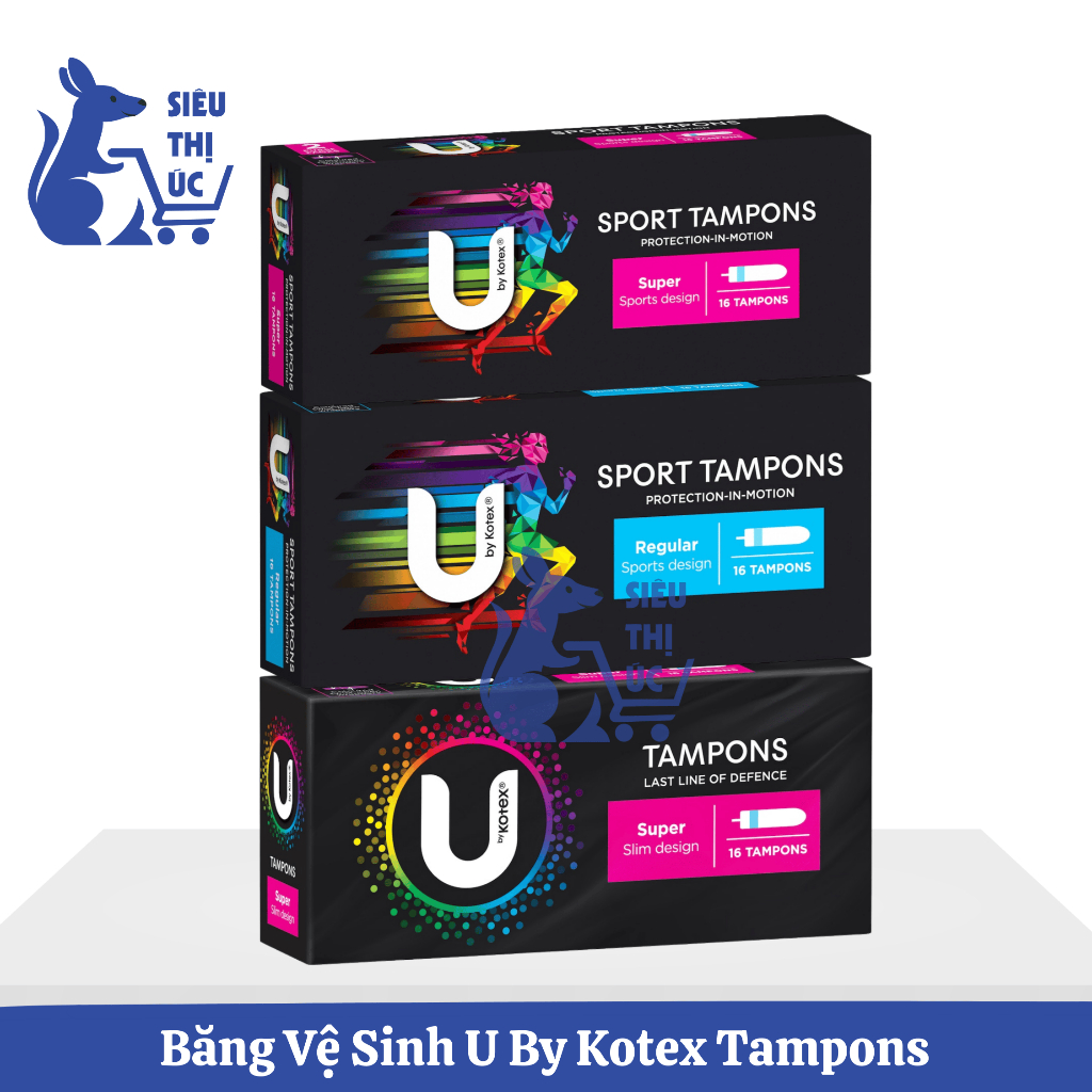 Băng Vệ Sinh Dạng Tampon U By Kotex