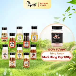 Bột Gia Vị Vipep gia vị nấu ăn hành bột, tỏi bột, ớt, ngũ vị hương, tiêu, quế, sả bột, ngò, nghệ