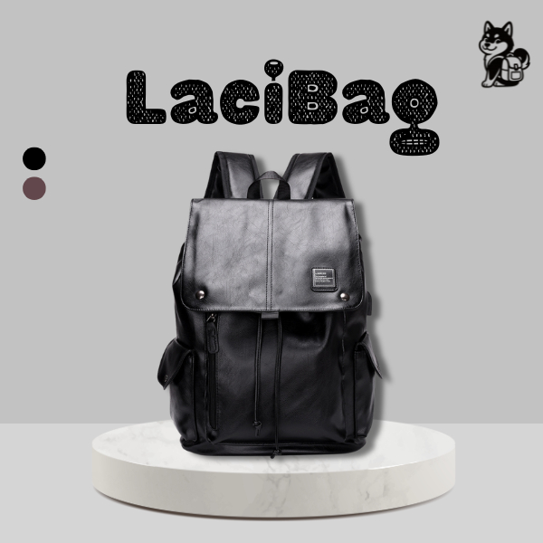 Balo da nam, Balo Lacibag, chất lượng tốt, balo nam đi học, Balo nam đi làm, balo nam công sở