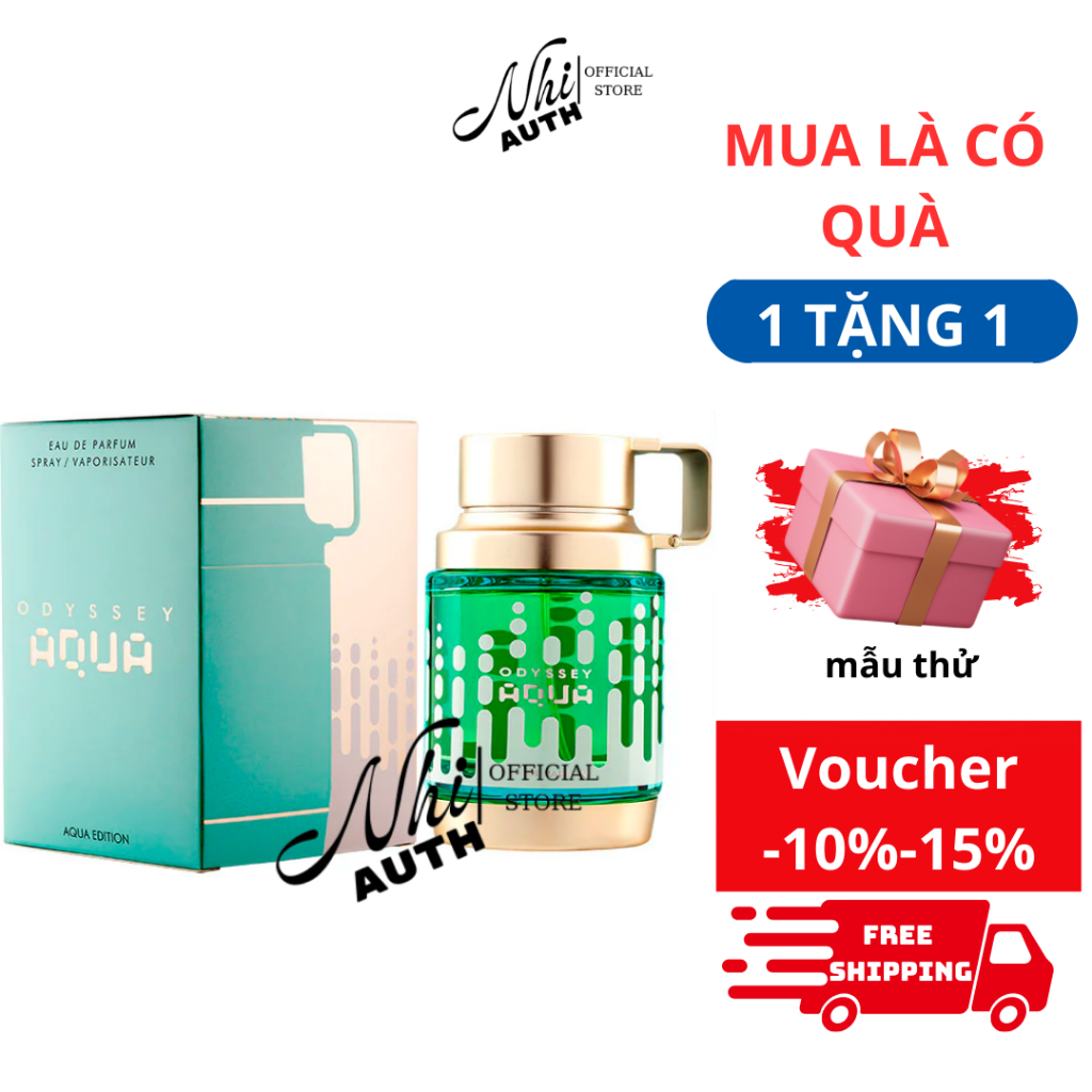 Nước Hoa Nam Odyssey Aqua EDP 100ml chính hãng (nguyên seal)
