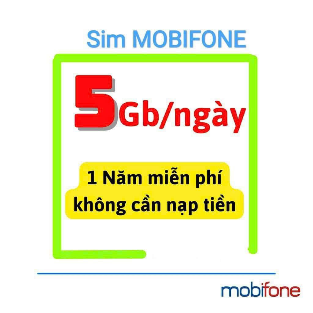 SIM MOBI 12MDT50 5GB/NGAY [CÓ ESIM]