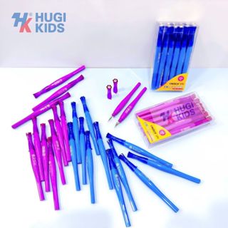 Hộp 12 Cây Bút Gel Kim Cương CHOSCH CS-885 – Mực Xanh/Tím, Nét Viết Êm Đẹp Ngòi 0.5mm