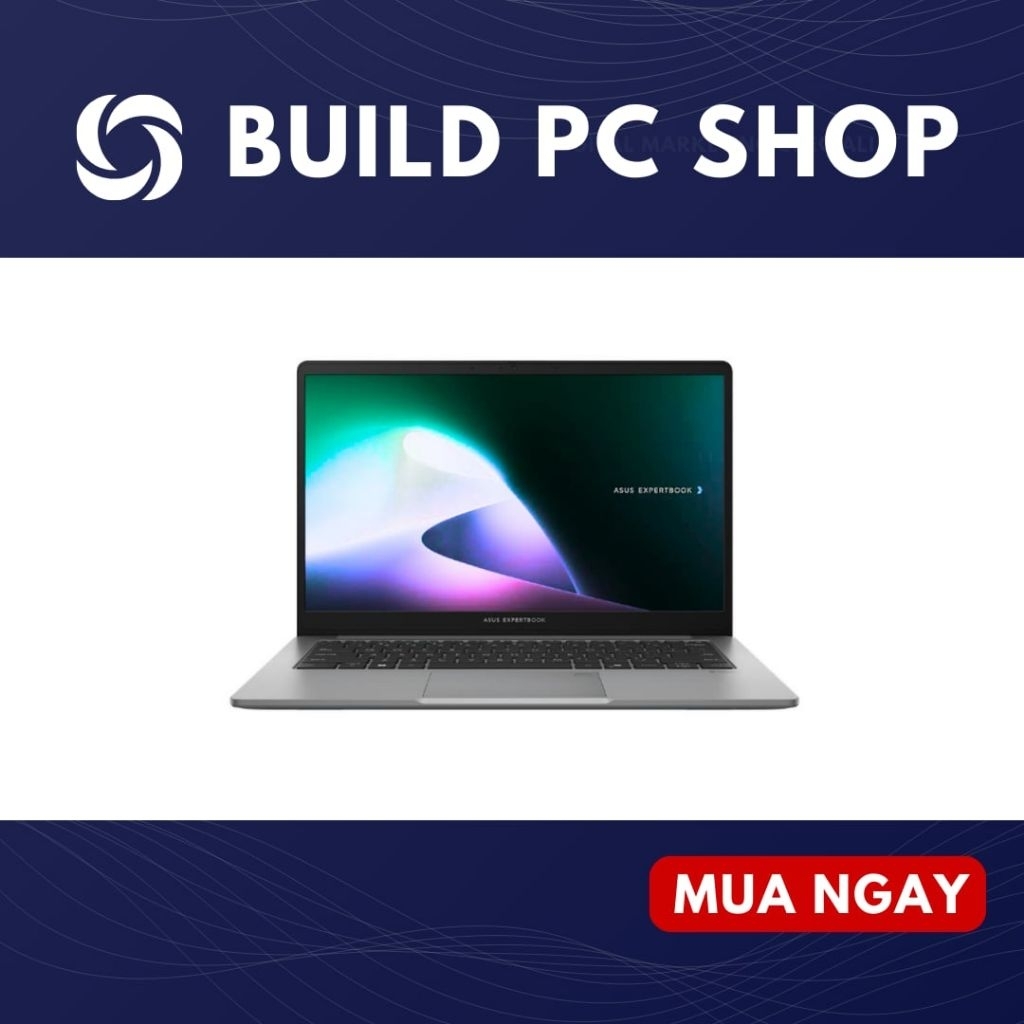 Laptop ASUS ExpertBook P1403CVA-C5H08-50W (I5 Processor 210H| 14 inch| 8GB | 512GB | Win 11 | Xám). 