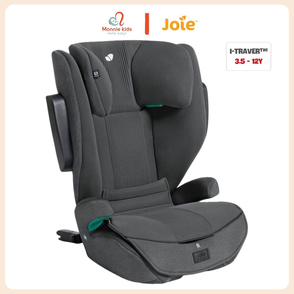 Ghế ngồi ô tô Joie i-Traver Isofix cho bé 3.5-12 tuổi, ghế ngồi oto xe hơi trẻ em - Monnie Kids