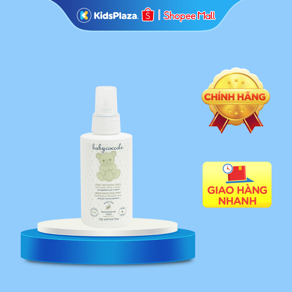 Xịt chống muỗi Babycoccole 125ml 0M+