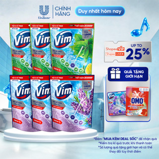 Combo 3 Túi 5 Viên Treo Vệ Sinh Bồn Cầu Vim Power 5 | Sạch Thơm Đến 300 Lần Xả (50g/viên)
