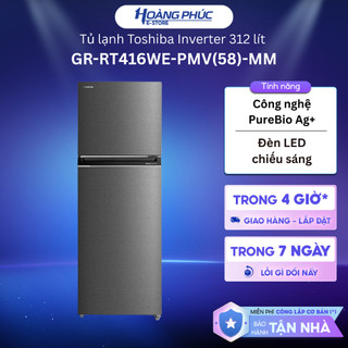 Tủ Lạnh Toshiba Inverter 312 Lít GR-RT416WE-PMV(58)-MM / 338 Lít GR-RT468WE-PMV(58)-MM {Ship HCM 0Đ}