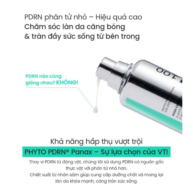 SERUM TINH CHẤT PDRN 100 VT COSMESTICS
