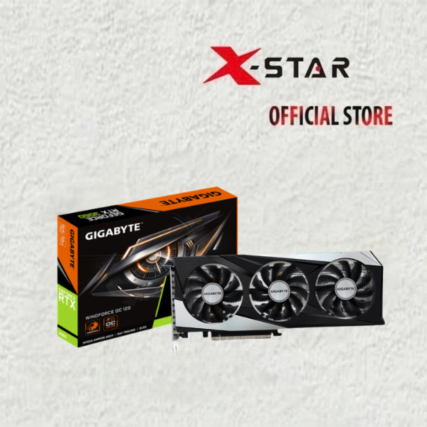 VGA Gigabyte RTX 3060 12GB GDDR6 Like New - Card Màn Hình Chơi Game, Đồ Họa Cho PC