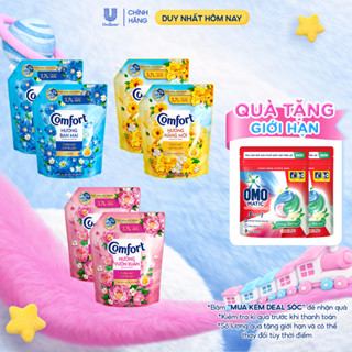 Combo 2 Nước Xả Làm Mềm Vải Comfort Đậm Đặc Một Lần Xả Thơm Mát Suốt Ngày Dài túi 3.7L