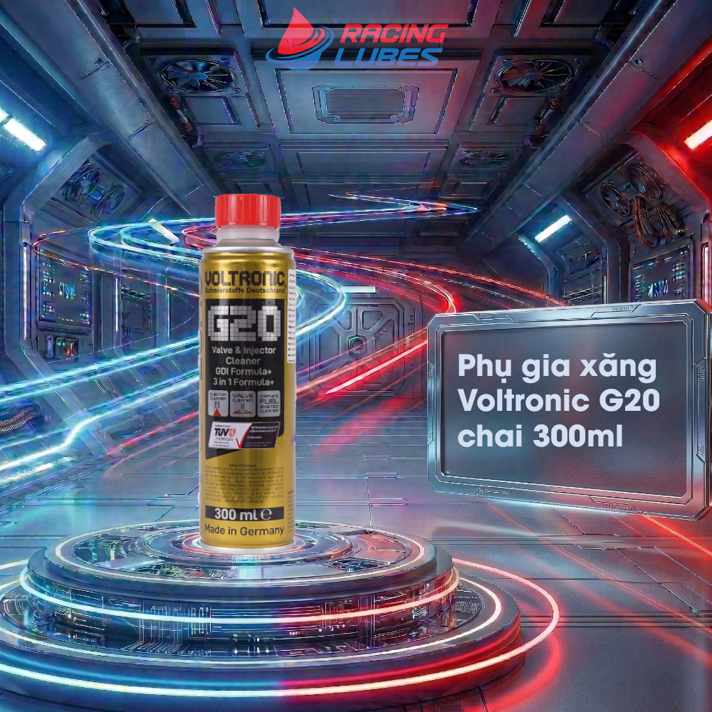 Phụ Gia Xăng Voltronic G20 Injector Cleaner 300ml - 4250365725605